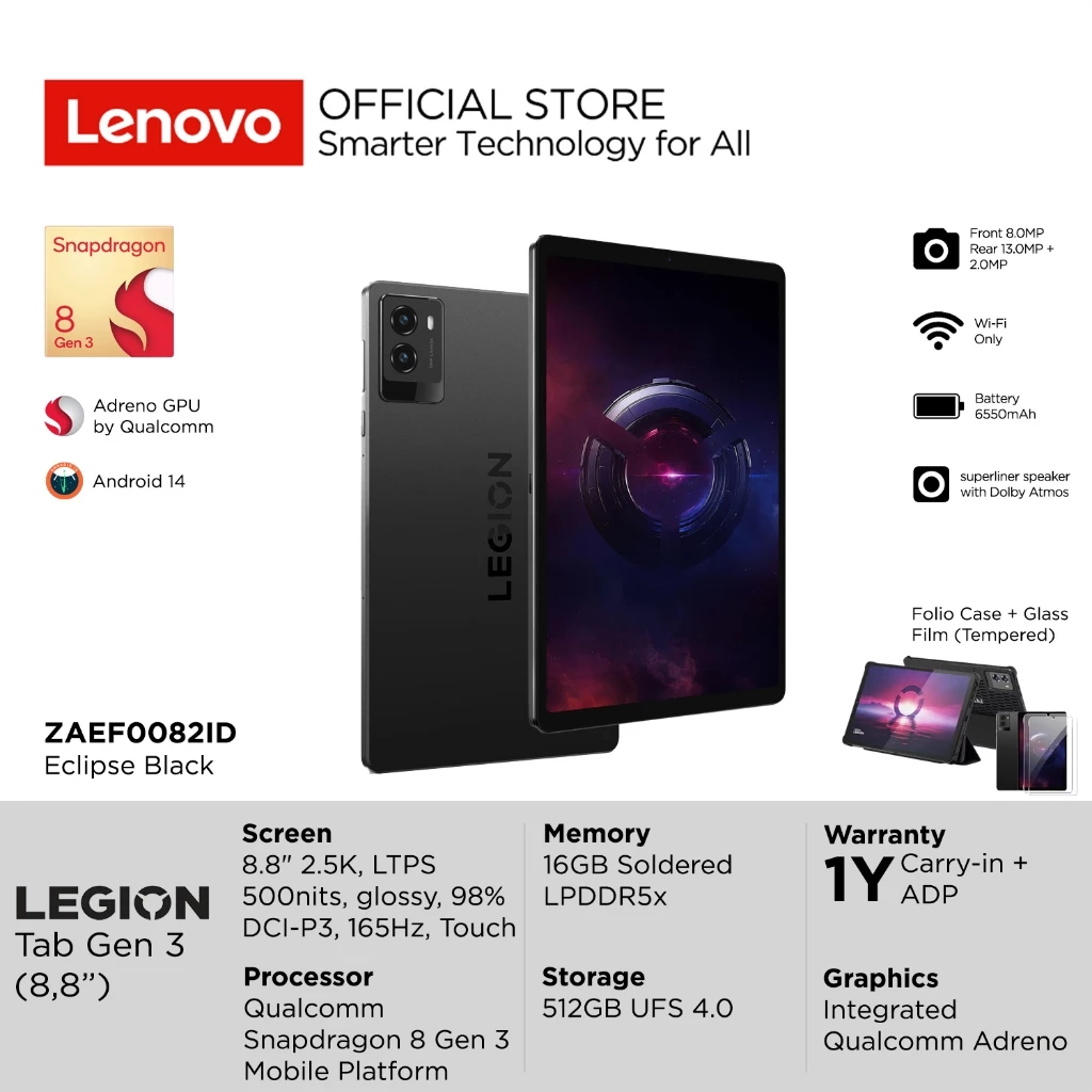 Lenovo Legion Tab Gen 3  