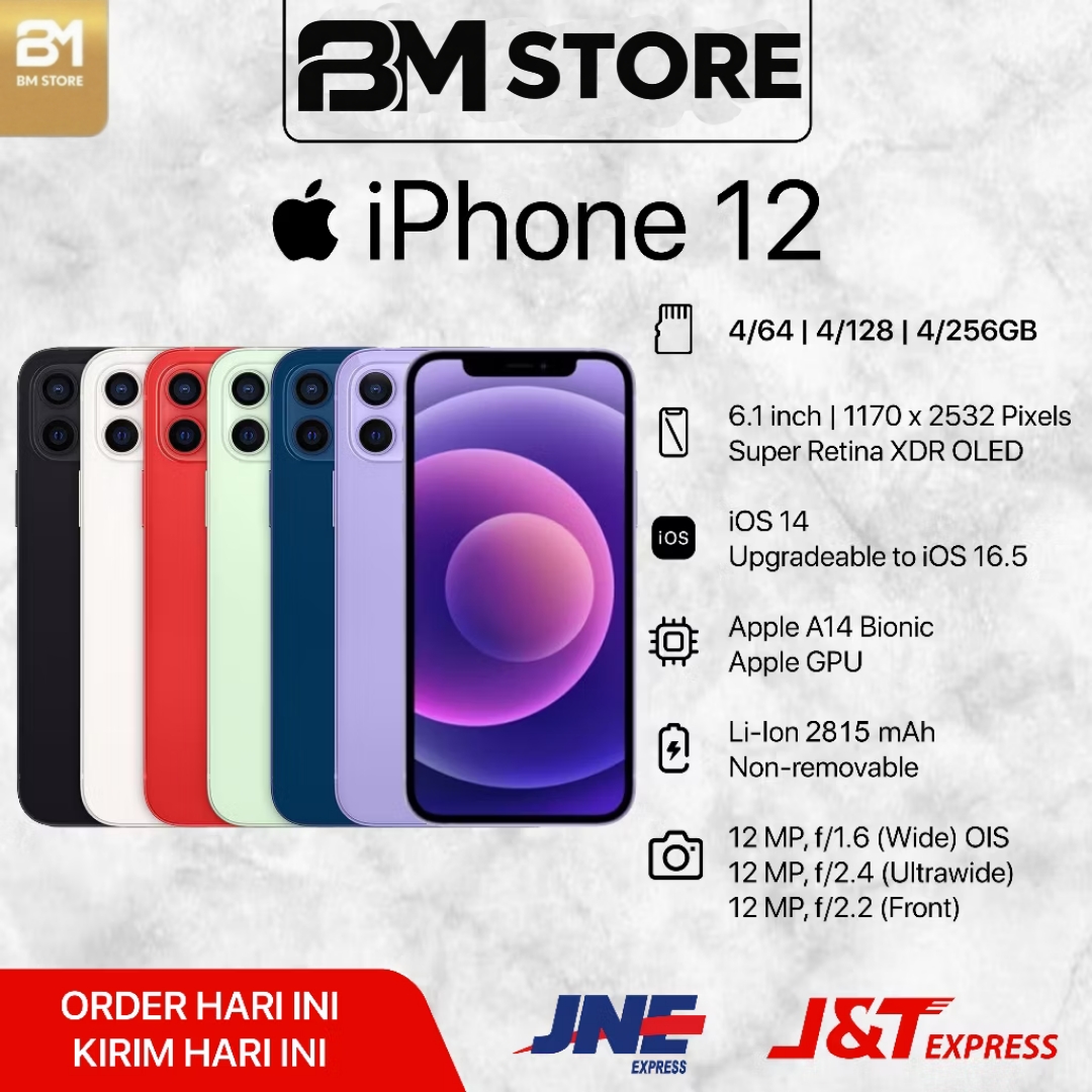 iPhone 12  GARANSI INTERNASIONAL  