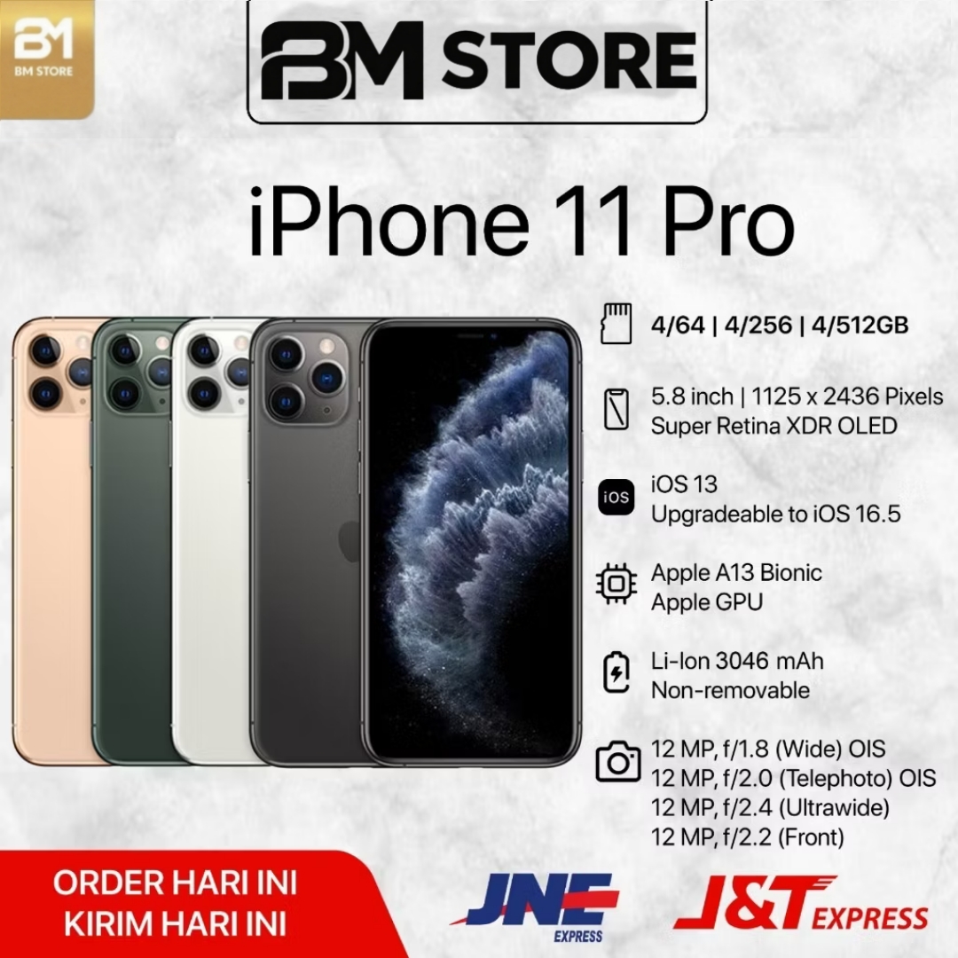 iPhone 11 PRO NEW GARANSI RESMI INDONESIA  
