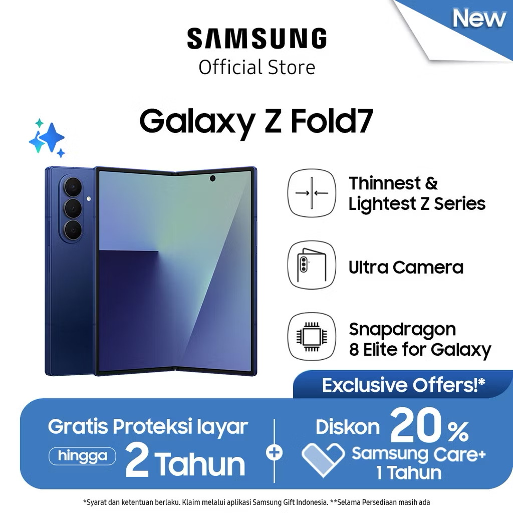 Samsung Galaxy Z Fold7 12/256GB - Blue Shadow 