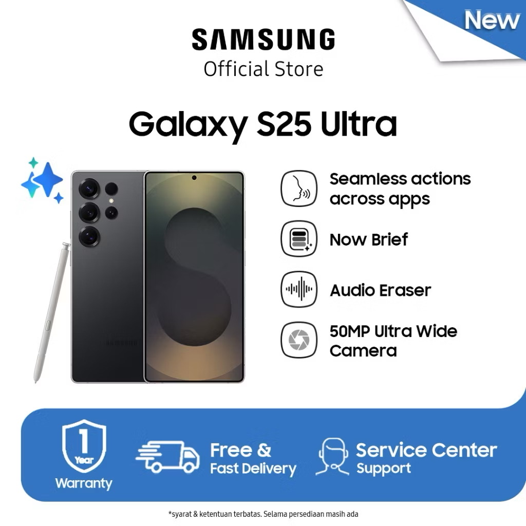 Samsung Galaxy S25 Ultra 12/512GB-Titanium Black, Hp Al, Galaxy Al 