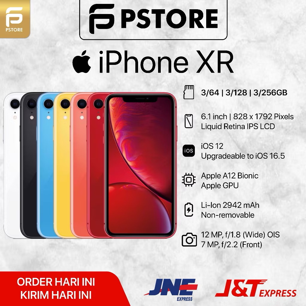 iPhone XR 64/128GB GARANSI INTERNASIONAL  