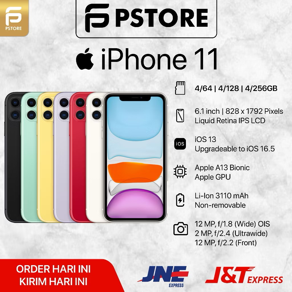 iPhone 11 GARANSI INTERNASIONAL  