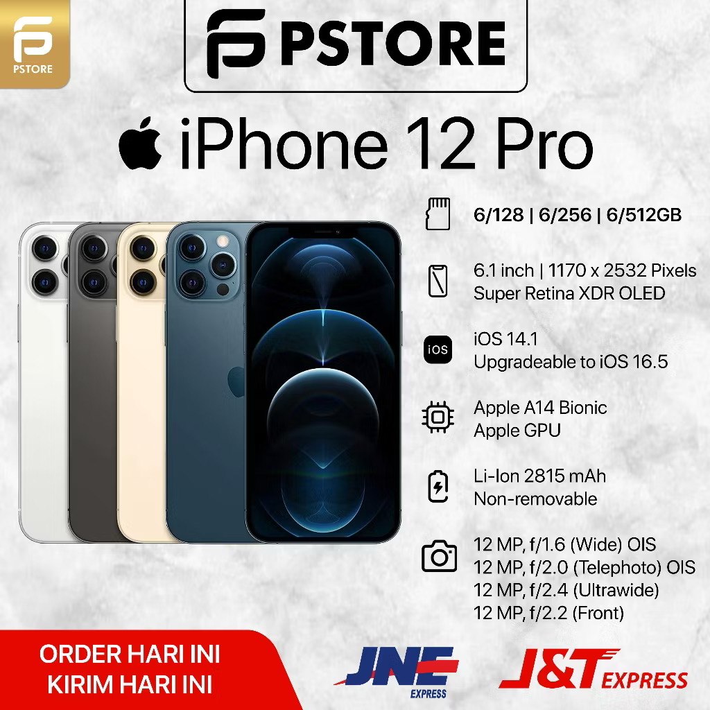iPhone 12 Pro CONDITION LIKE NEW GARANSI INTERNASIONAL 