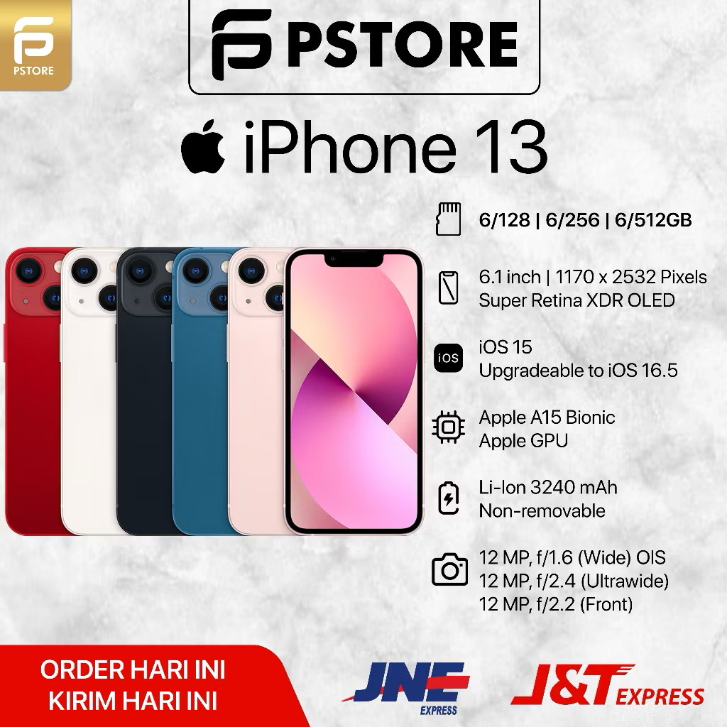 iPhone 13 NEW GARANSI RESMI INTERNASIONAL  